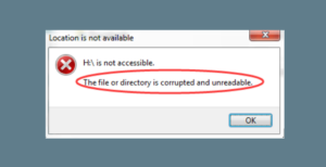 Cara Mengatasi The File Or Directory Is Corrupted And Unreadable di Windows