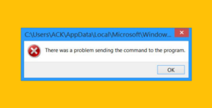 Cara Mengatasi There Was A Problem Sending The Command To The Program