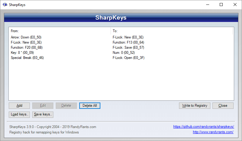 Download SharpKeys Terbaru