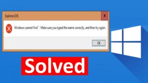 Cara Mengatasi Windows Cannot Find Make Sure You Typed The Name Correctly