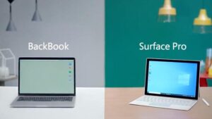 Microsoft Ejek MacBook Dengan BackBook di Iklan Surface Pro Terbarunya