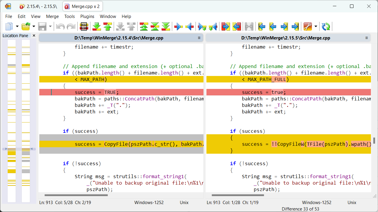 Download WinMerge Terbaru