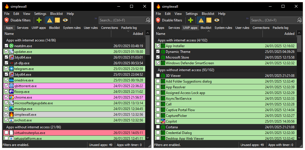 Download simplewall Terbaru