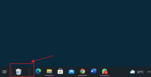 Cara Pin Menaruh Recycle Bin di Taskbar Windows 10