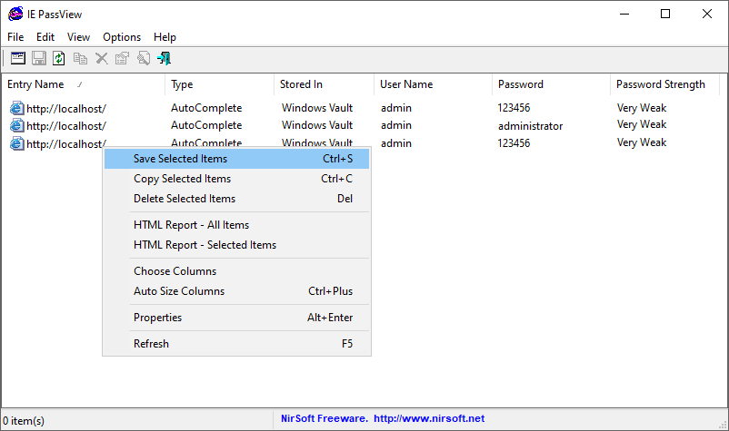 Download IE PassView Terbaru