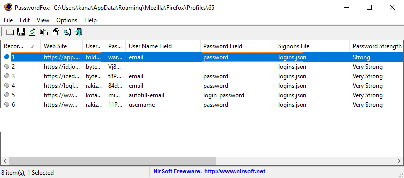 Download PasswordFox Terbaru