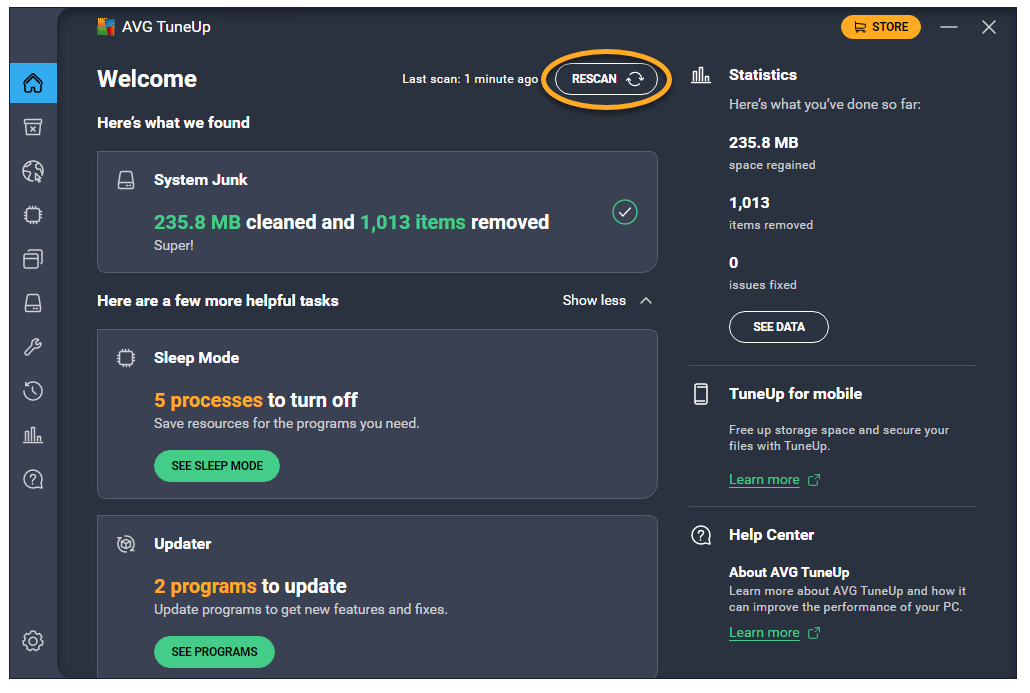 Download AVG TuneUp Terbaru