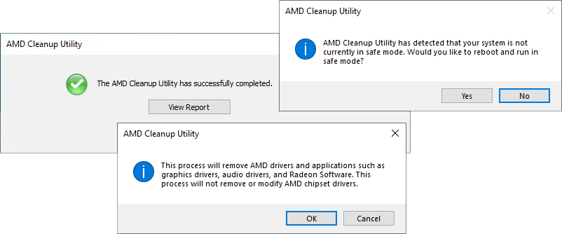 Download AMD Clean Uninstall Utility Terbaru