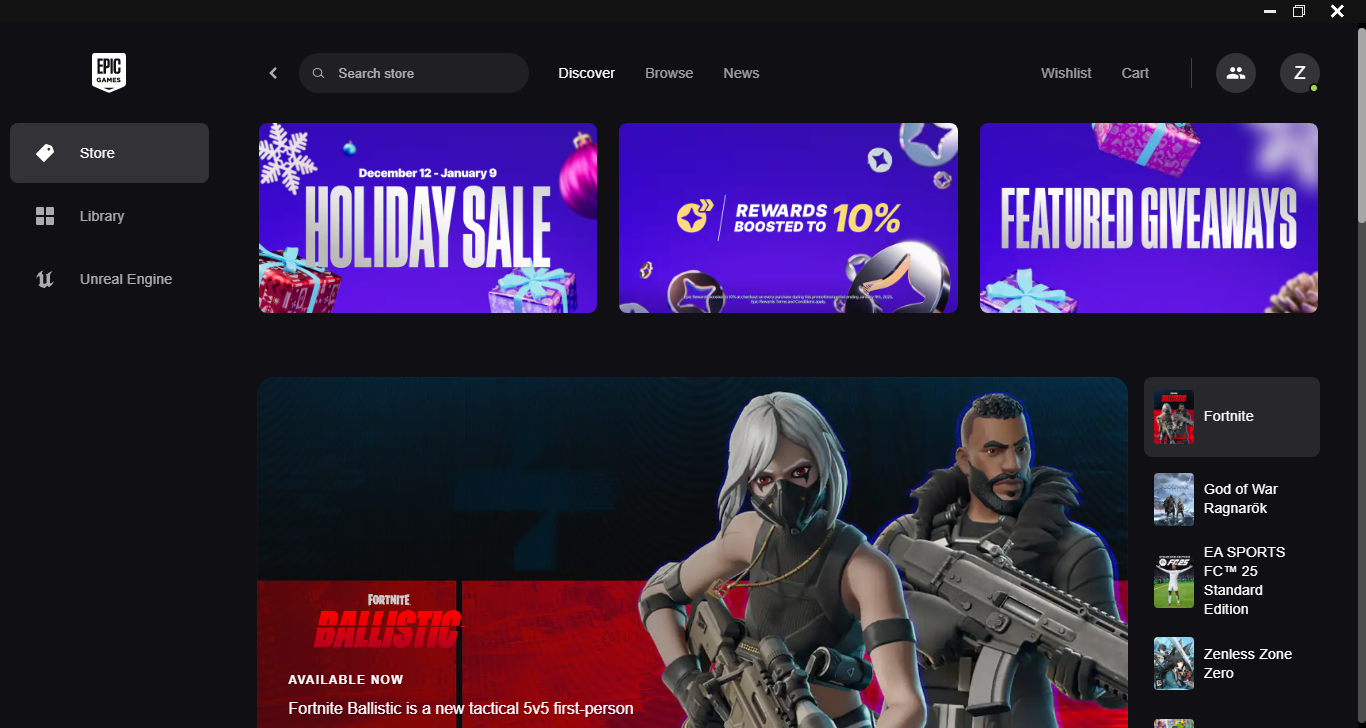 Download Epic Games Launcher Terbaru