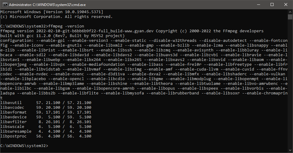 Download FFmpeg Terbaru