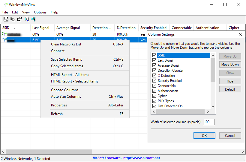 Download WirelessNetView Terbaru