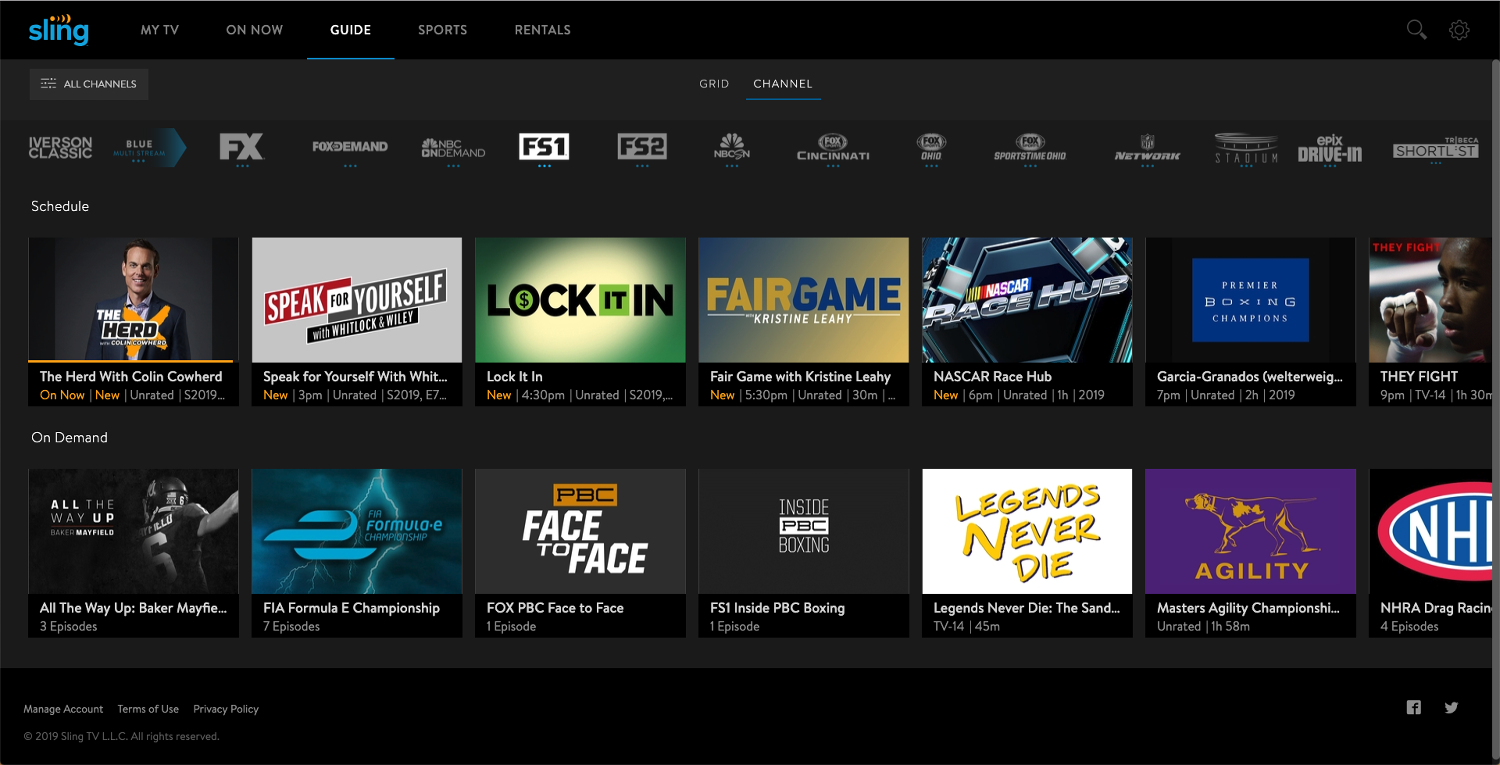 Download Sling TV Terbaru