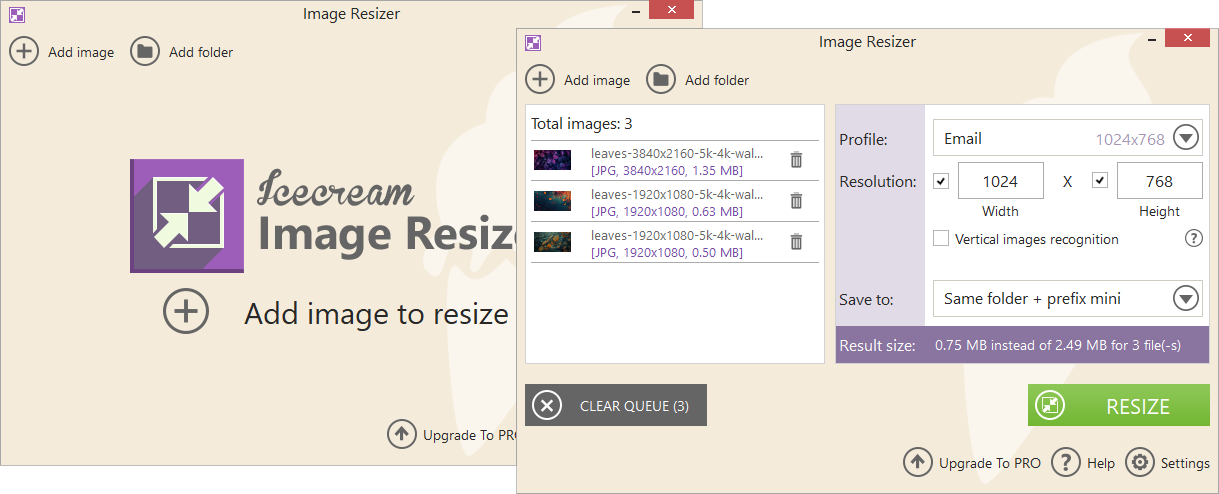 Download IceCream Image Resizer Terbaru