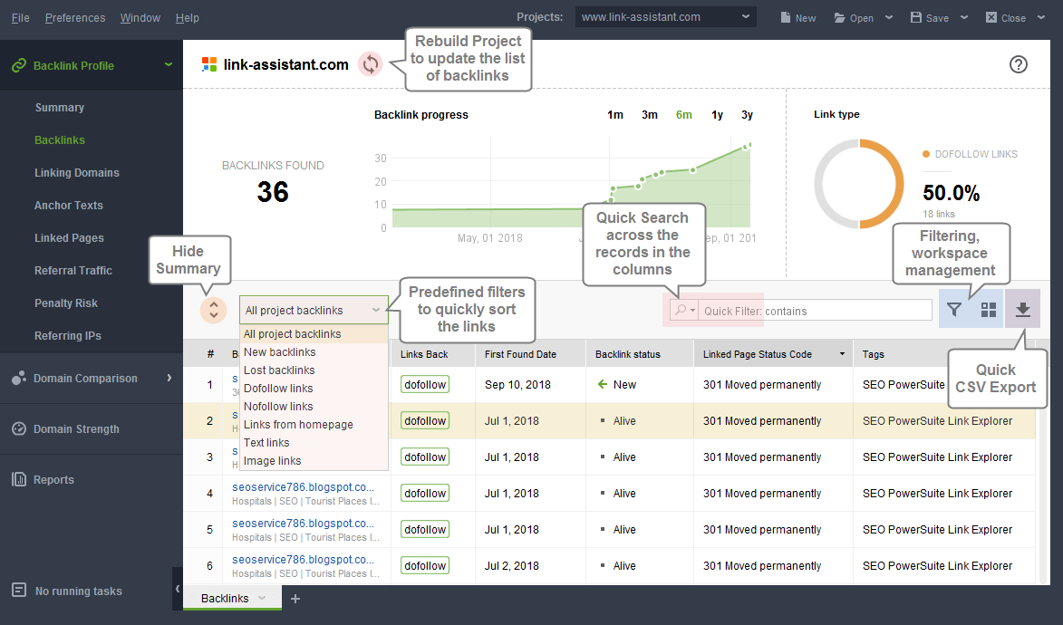 Download SEO SpyGlass Terbaru