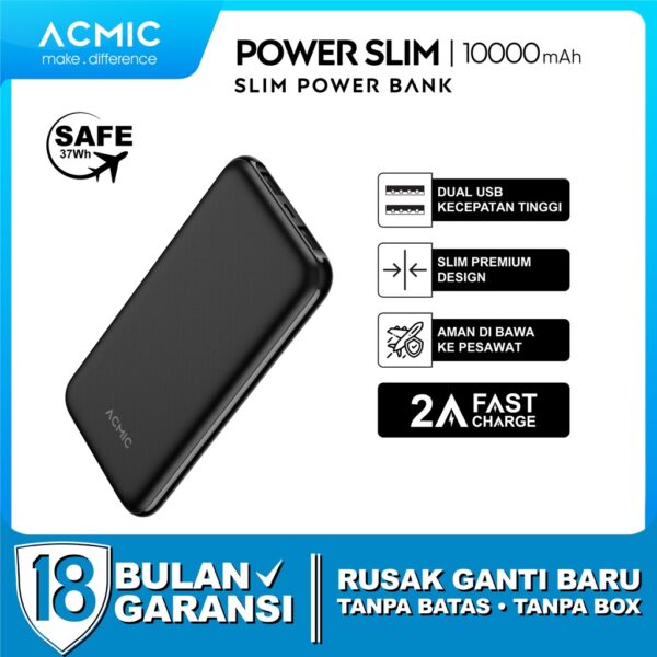 Power Bank Fast Charging Terbaik acmic