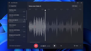 Sound Recorder Windows 11 Dapatkan Desain Baru