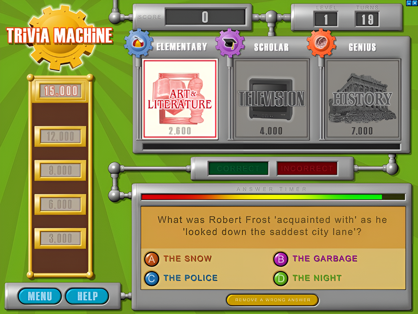 Download Game Trivia Machine for PC Terbaru