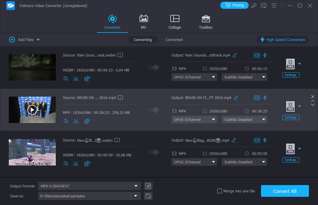 Download Vidmore Video Converter Terbaru