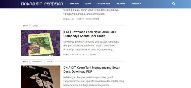 10 Rekomendasi Situs Download EBook Indonesia (Terlengkap)