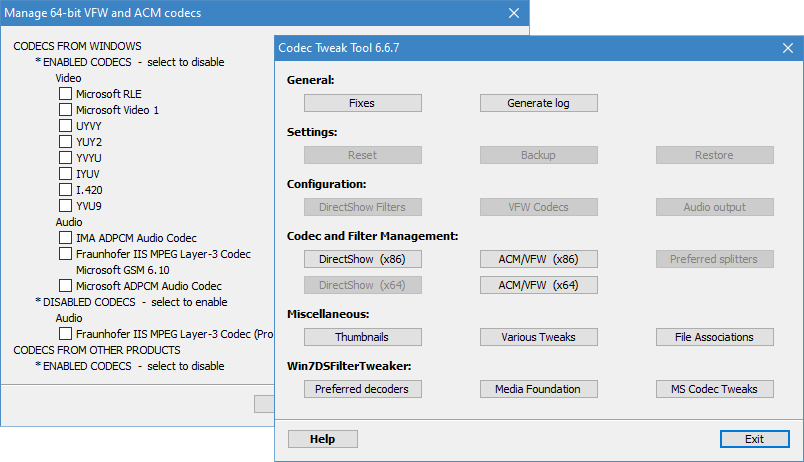 Download K-Lite Codec Tweak Tool Terbaru