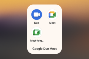 Google Duo Meet