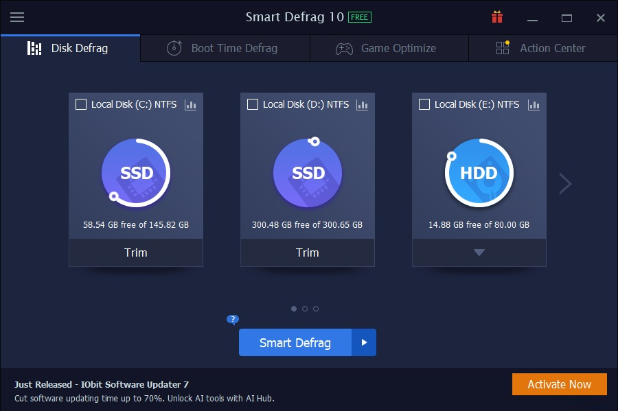 Download IObit Smart Defrag Terbaru