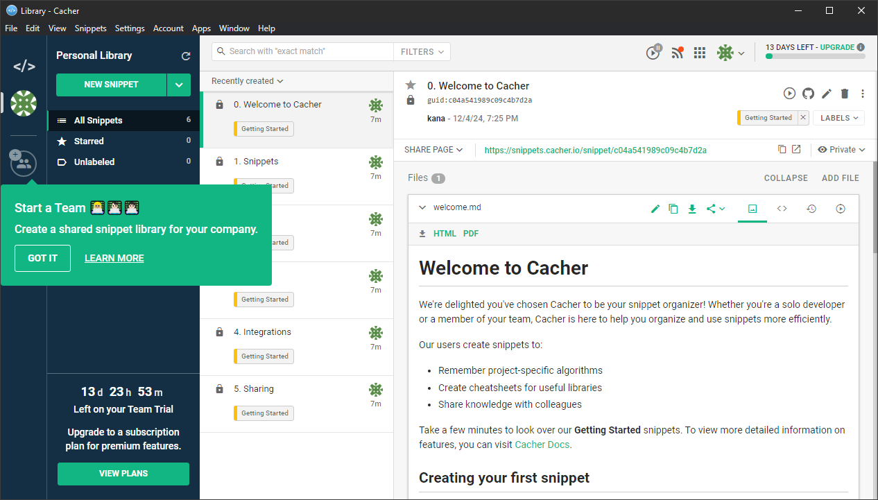 Download Cacher for PC Terbaru