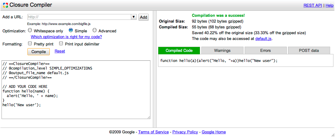 Download Closure Compiler Terbaru