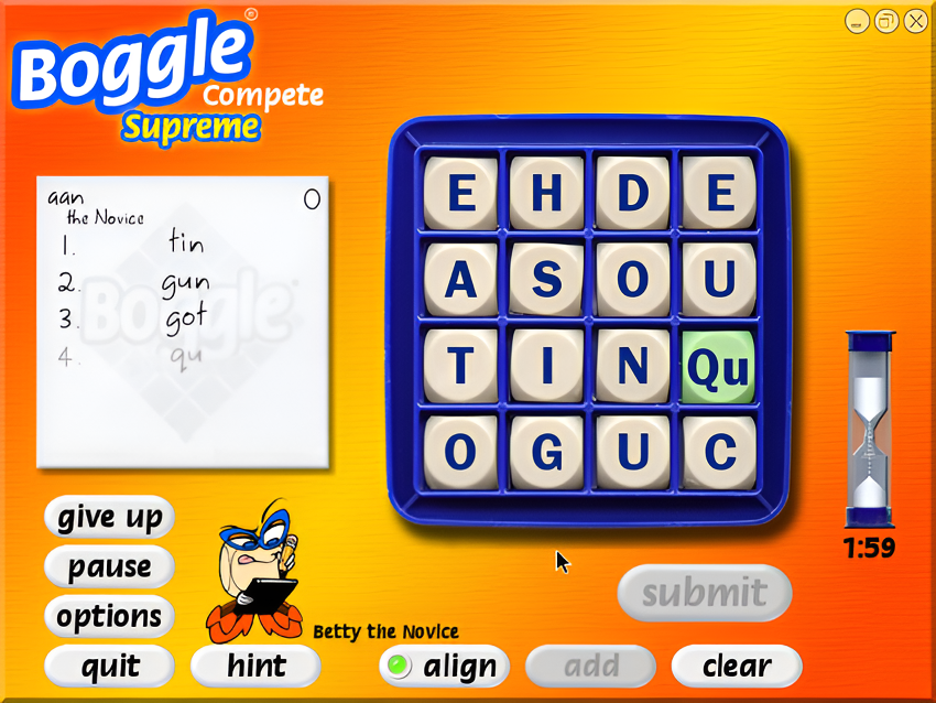 Download Game Boggle Supreme for PC Terbaru