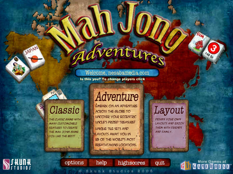 Download Game Mahjong Adventures for PC Terbaru