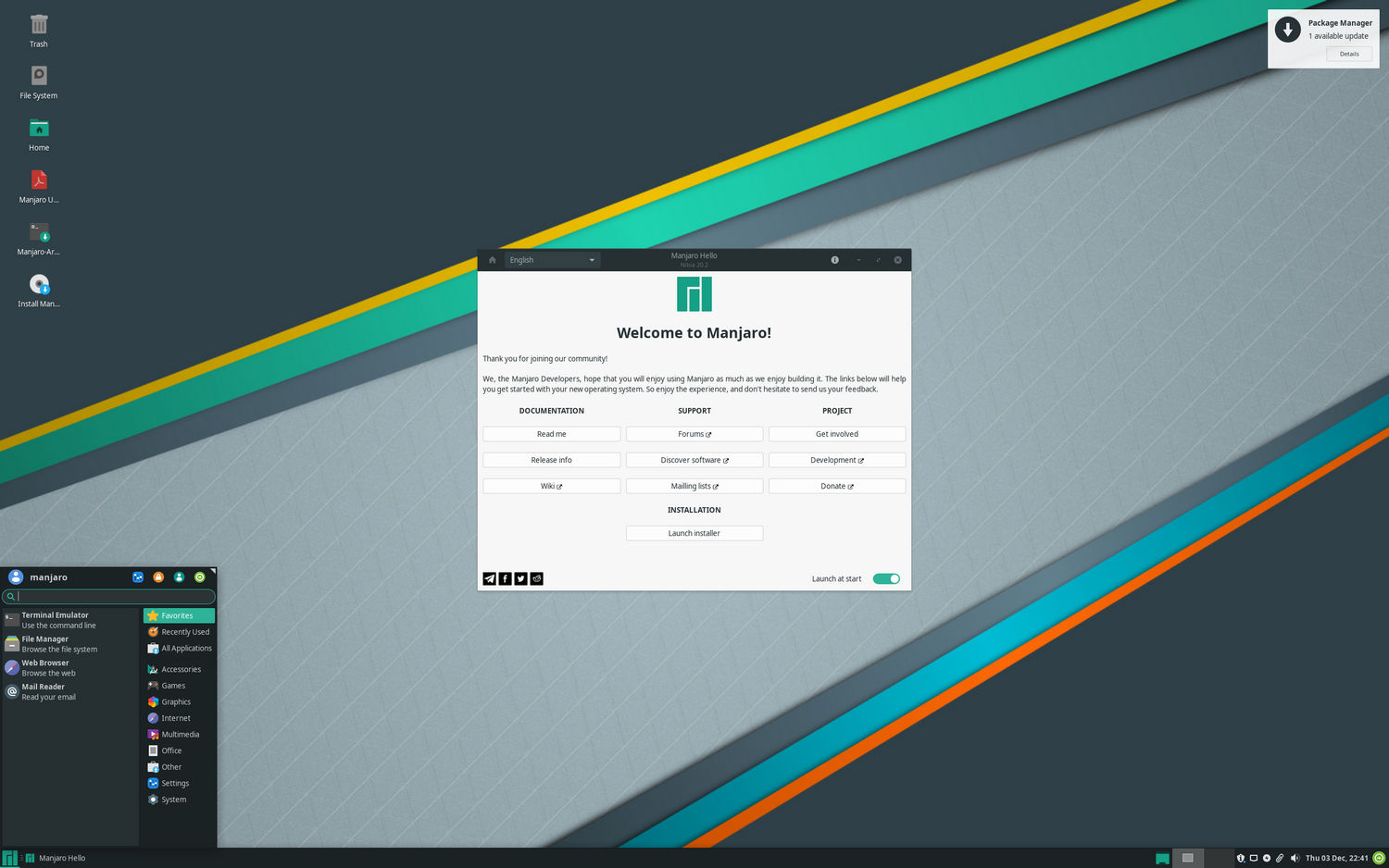 Download Manjaro Linux ISO Terbaru