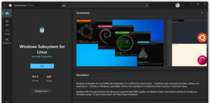 Windows Subsystem for Linux