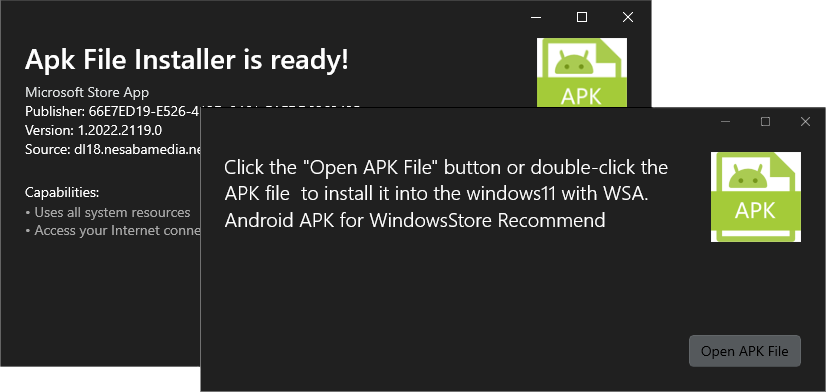 Download APK Installers for Windows Terbaru