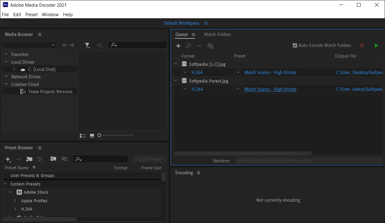 Download Adobe Media Encoder CC 2021 Terbaru