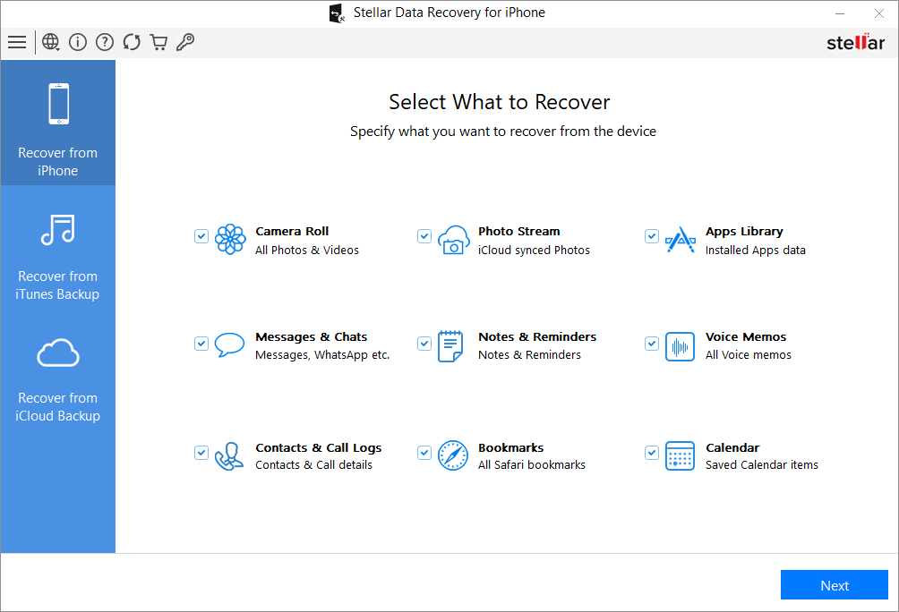 Download Stellar Data Recovery for iPhone Terbaru