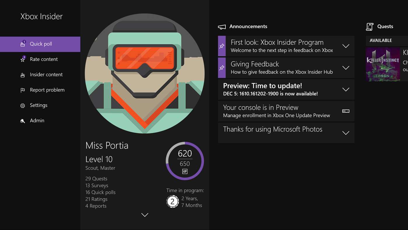 Download Xbox Insider Hub Terbaru