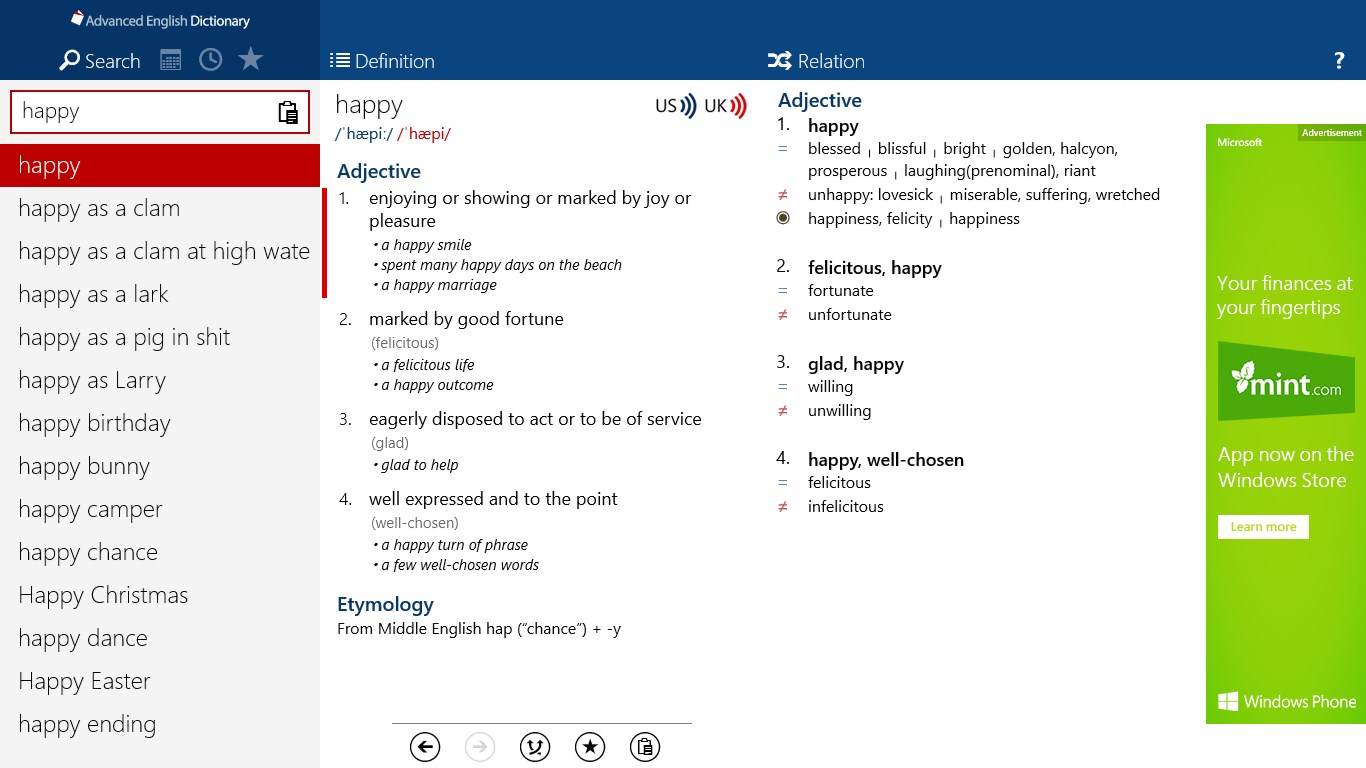 Download Advanced English Dictionary Terbaru