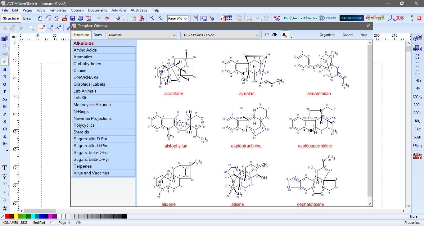 Download ChemSketch Terbaru