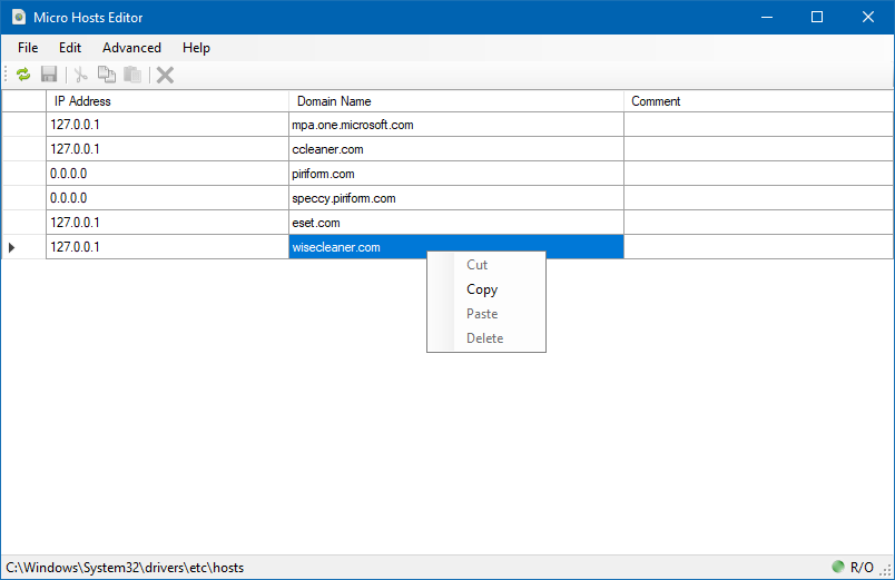 Download Micro Hosts Editor Terbaru