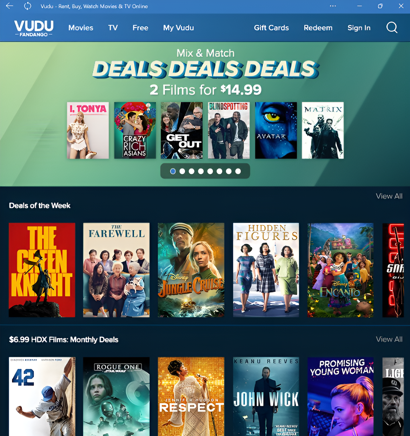 Download VUDU Movies and TV Terbaru