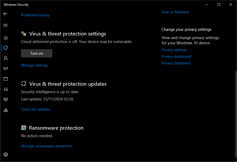 Download Windows Defender Definition Updates Terbaru