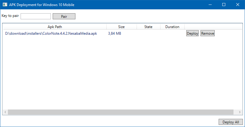 Download APK Deployment for Windows 10 Mobile Terbaru