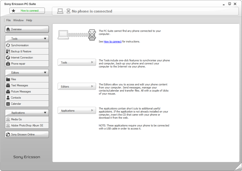 Download Sony Ericsson PC Suite Terbaru