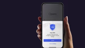 VPN Network Gratis! Hadir di Opera for iPhone