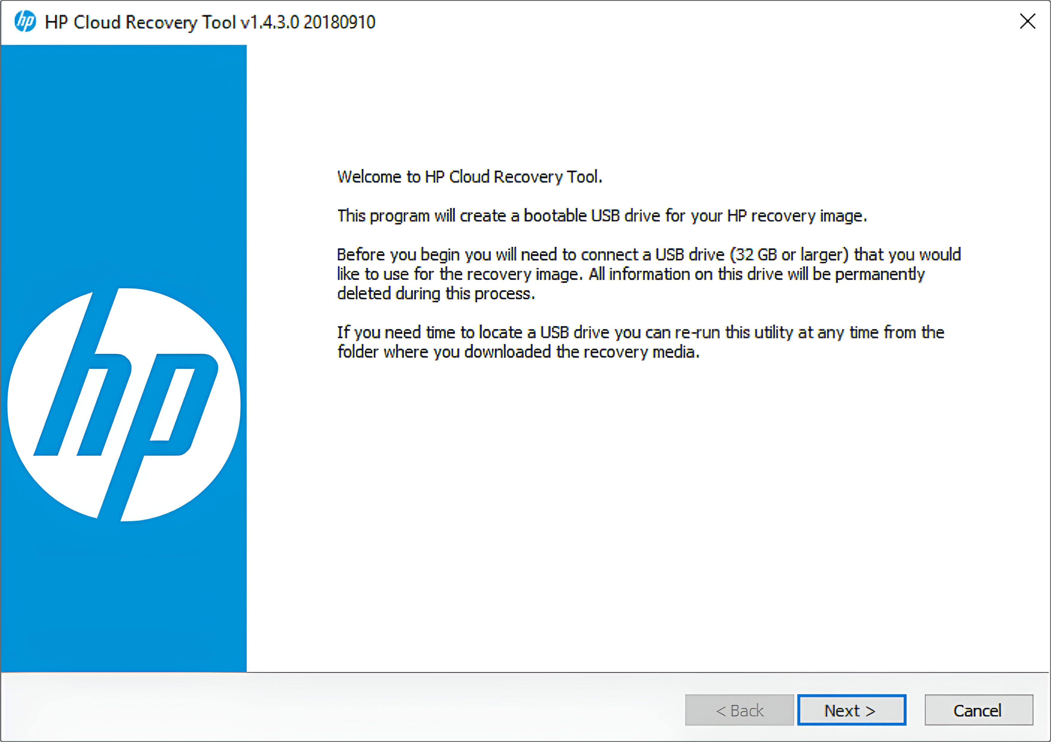 Download HP Cloud Recovery Tool Terbaru