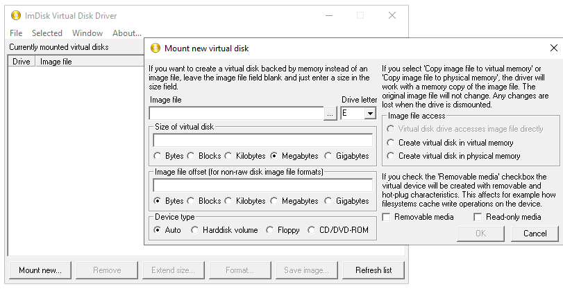 Download ImDisk Toolkit Terbaru