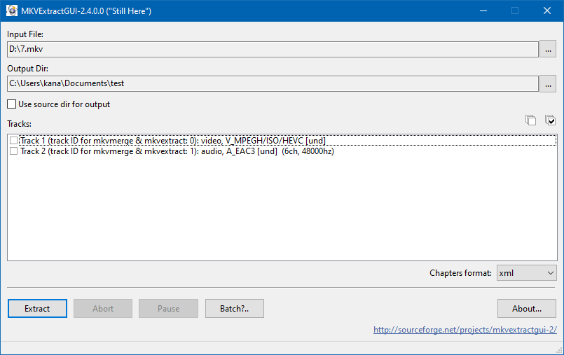 Download MKVExtractGUI-2 Terbaru