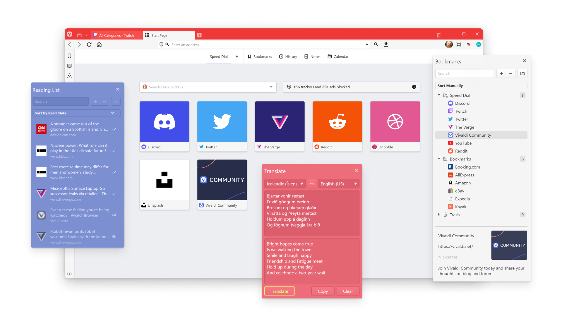 Download Vivaldi Browser Terbaru