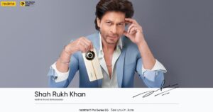 Realme Gandeng Shah Rukh Khan Jadi Brand Ambassador