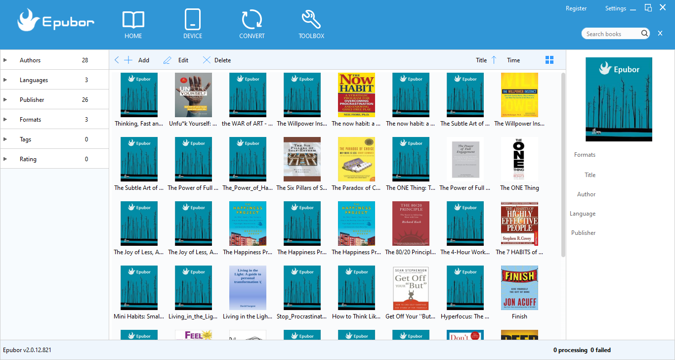 Download Epubor eBook Manager Terbaru